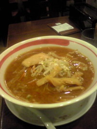 帰りのラーメン
