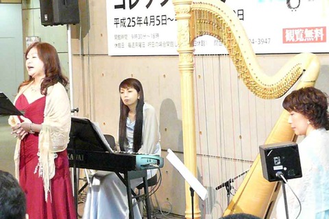 昨夜は「オブリガータ」の歌と演奏に酔いました