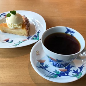 こせんカフェでコーヒーとスイーツ＠虎仙窯