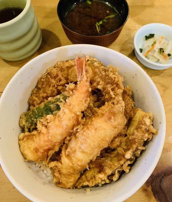 天丼ランチは築地