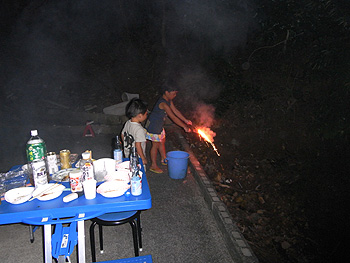 夏の夜はやっぱりコレ。