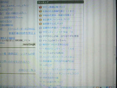気が付いたら９位　ありがとう