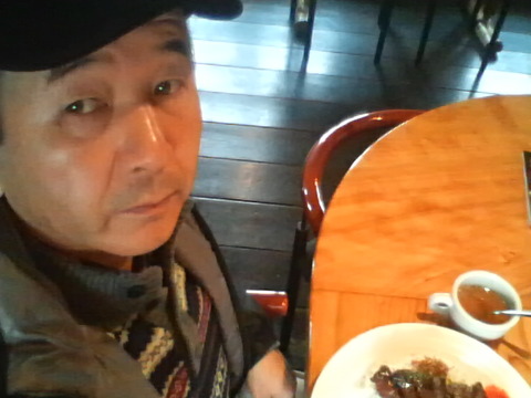 娘と木こりさんでランチ