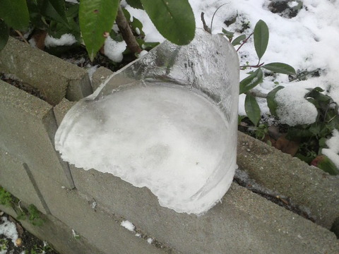 氷がまたでかくなった！！