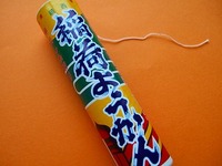 糸で羊羹を切る稲荷ようかん