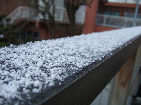 積雪の伊万里