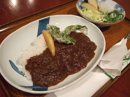 黒澤明記念館の薬膳カレー