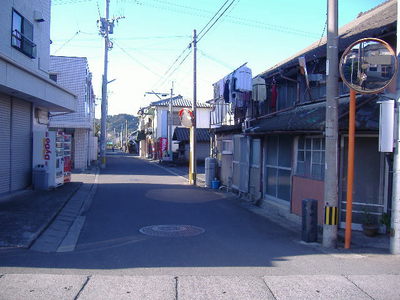 長崎街道の十字路