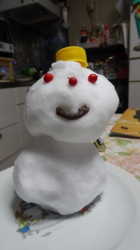 一月十日の雪景色