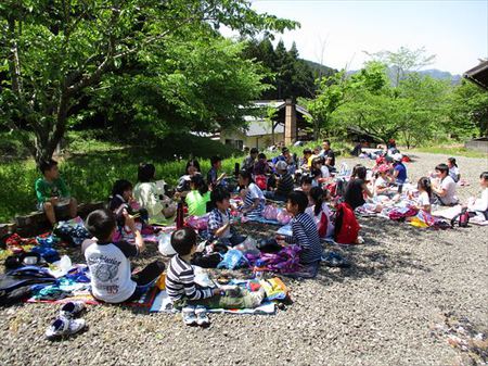 武内小学校の遠足