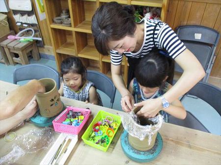 陶芸教室初日！