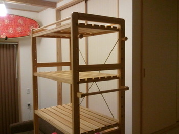 棚作り・・・その２　　（負傷編）