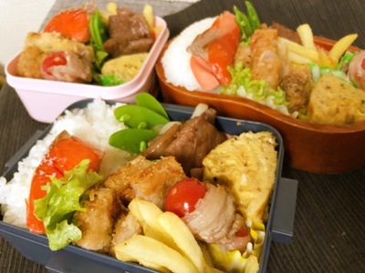 一斉臨時休校お弁当14日目