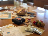 刺し子のくるみボタン作り～甘麹スイーツ付き