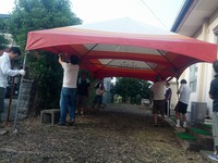 伊万里市二里公民館でイベントの始まり～♪　ふたさと生活体験通学塾！