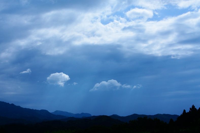 梅雨の晴れ間