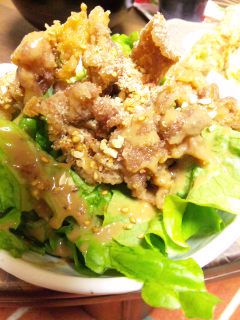 ごまだれでおかずサラダ