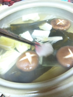 昨日のハマチでブリしゃぶ体験
