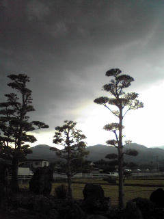 吉野ヶ里町もうすぐ夕立