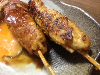 鶏つくね～黒糖入り醤油使用