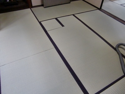 畳の乾燥