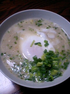 家でラーメン