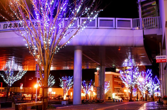 伊万里駅で年越し（初撮り）