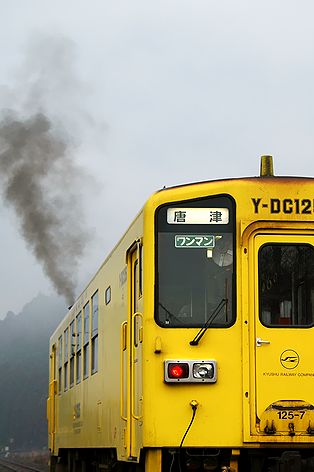 駒鳴駅にて
