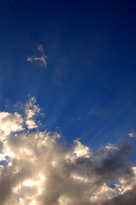 今日の空