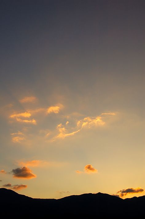 今日の空