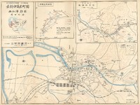 昭和26年　伊萬里町の地図