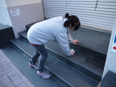 大掃除しています♪