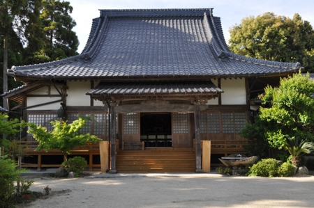 古川左庵の墓がある光蔵寺