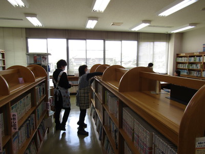 北方公民館図書室ボランティアみっけ（清掃活動をして頂きました）