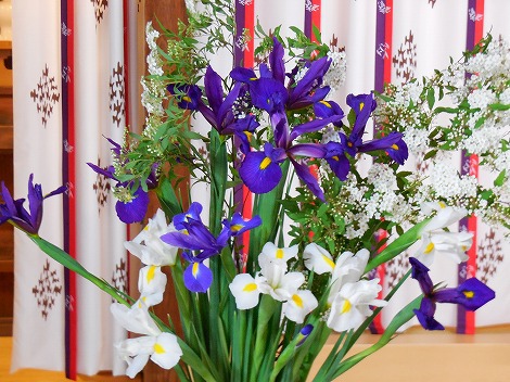 「青螺の里」さんのお花