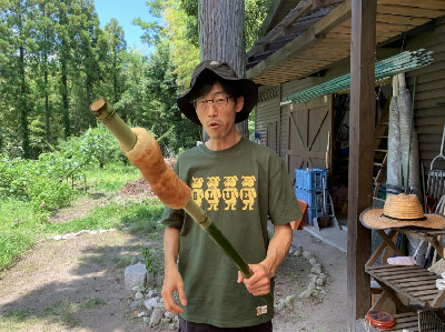梅雨を楽しもう!梅ジュース・竹パンづくり 梅雨を楽しもう!梅ジュース・竹パンづくり