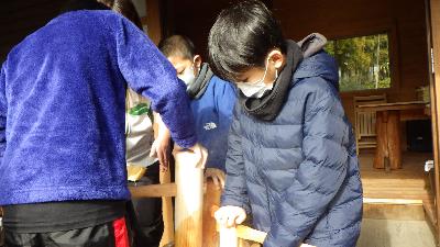 お正月を迎えよう!餅つき・門松づくり! お正月を迎えよう!餅つき・門松づくり!