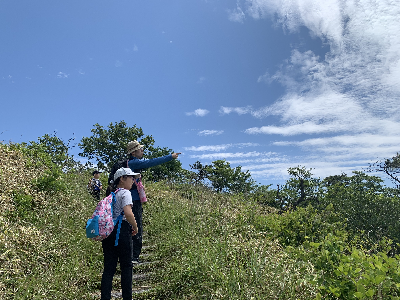 天山に登ろう・山頂クレープづくり 天山に登ろう・山頂クレープづくり