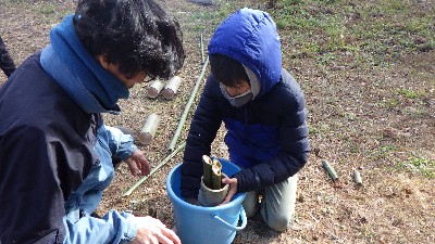 お正月を迎えよう!餅つき・門松づくり! お正月を迎えよう!餅つき・門松づくり!