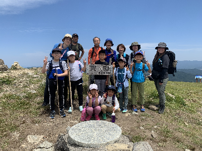 天山に登ろう・山頂クレープづくり 天山に登ろう・山頂クレープづくり