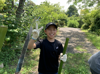 梅雨を楽しもう!梅ジュース・竹パンづくり 梅雨を楽しもう!梅ジュース・竹パンづくり