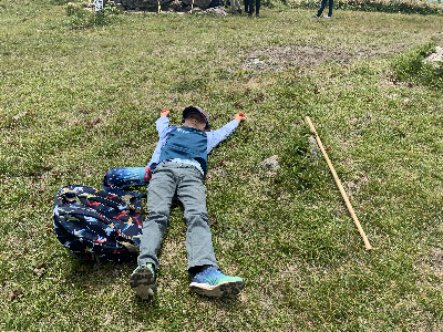 天山に登ろう・山頂クレープづくり 天山に登ろう・山頂クレープづくり