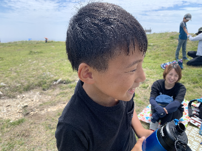 天山に登ろう・山頂クレープづくり 天山に登ろう・山頂クレープづくり