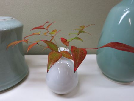 工房の庭でわ！！