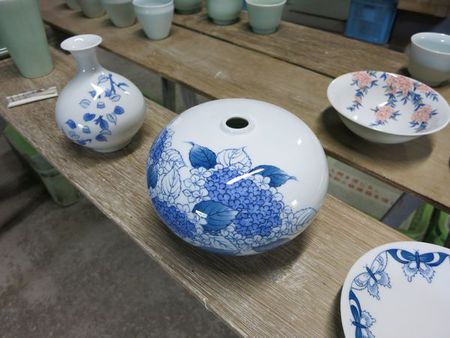 洗面鉢・制作中