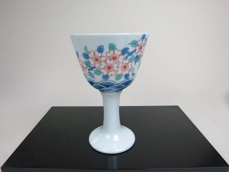 色鍋島桜文・注文品