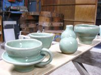 轆轤体験の作品
