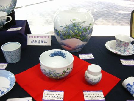 アバンセ・伊万里・有田焼女性伝統工芸士会展　最終日