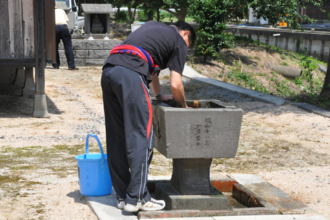 川崎地区 祇園祭に映える提灯