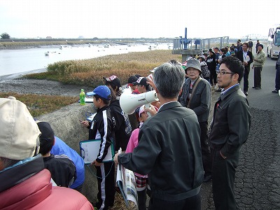 ふれあい研修会～北方小４年生と六角川について学ぶ～